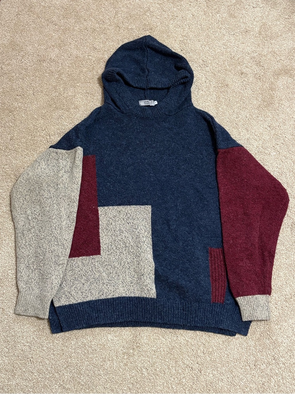 Polo Man color block hoodie